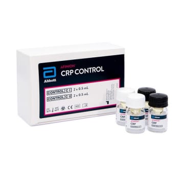 Kontroll Afinion Crp Låg/Hög Liv Ci 2x0,5ml Cii 2x0,5ml