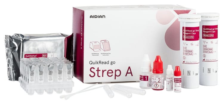 Quikread go Strep A 50 tester/förpackning
