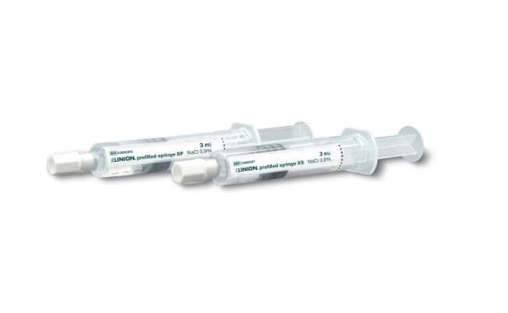 Klinion 10 ml Förfylldspruta NaCl Singel steril SP