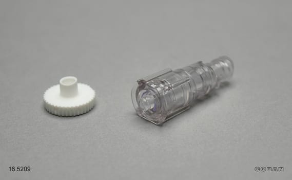 Close-Lock, stängd Luer-adapter, hanmodell