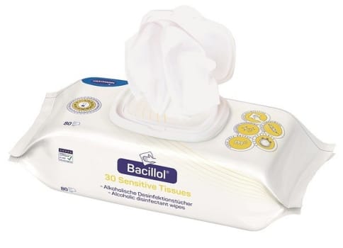 Desinfektionsservetter Bacillol 30 Sensitive, 80st
