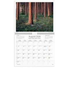 Väggkalender Vår vackra skog 2026 300x240mm