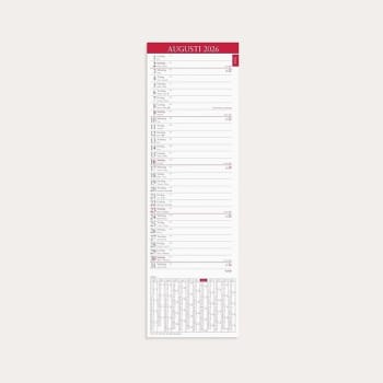 Almanacka Kalendarium stort 2026 115x370mm