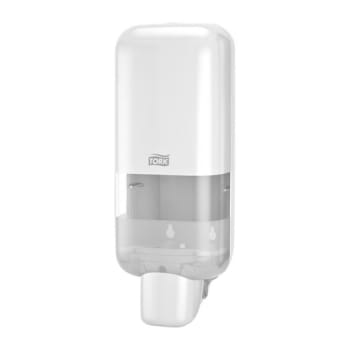 Tork dispenser S4 tvål och handsprit vit