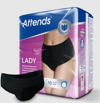 Inko skydd Attends Lady Discreet Underwear 3 M ABS ISO 939 ml