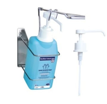 Dispenserhållare för vägg med arm 1000ml sterillium