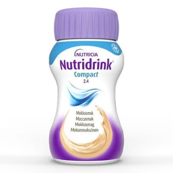 Nutridrink Compact Moccasmak 4 X 125 ml Vnr 900830