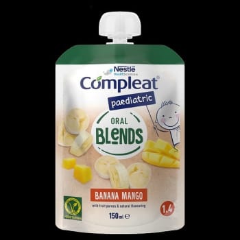 Compleat paediatric Oral Blends Banan-Mango 12 x 150 ml, Vnr 900744