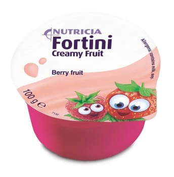 Fortini Creamy Fruit Bär/Frukt 4x100gram Vnr 900314 SE