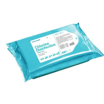 Wet Wipe Ytdesinfektion Servett Klorin 43x30cm