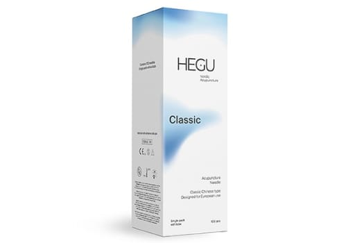 Hegu Classic Akupunturnål Med Hylsa, Steril, 0,40 mm x 75 mm