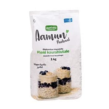 Viljatuote glutenfria små havreflingor 1000g
