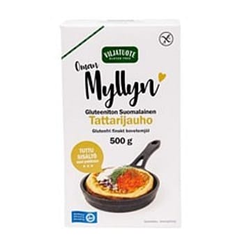 Viljatuote glutenfritt Finskt Bovetemjöl 500g