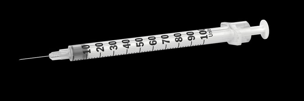 Insulinspruta Microfine 1,0ml 29g 0,02ml gradering fast kanyl steril