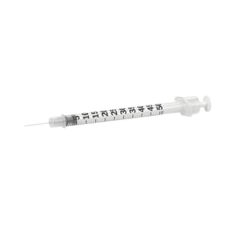 Insulinspruta Microfine 0,5ml 29g 0,01ml gradering fast kanyl steril
