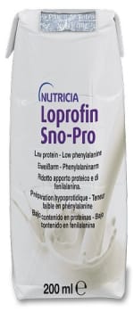 Loprofin Sno-Pro lågproteindryck 27x200 ml Vnr 900900