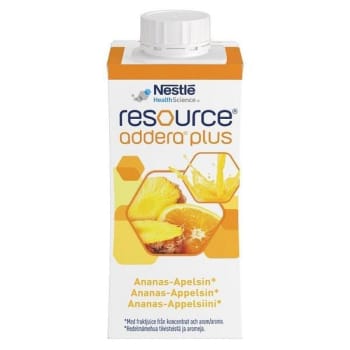 Resource Addera Plus Ananas/Apelsin 4x200ml Vnr 900721