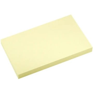 Notis Info Sticky Note 75 x 125 mm gul