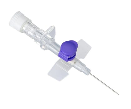 PVK, 26G, (0,7 mm) 19 mm Lila med port