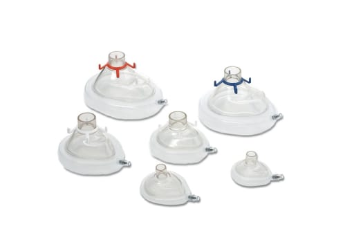 Andningsballong Barn, Mask Strl 1 Sluten Oxygenreservoar, Spur Ii
