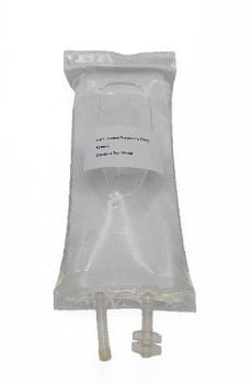 Förifylld infusionspåse för övning, 500 ml