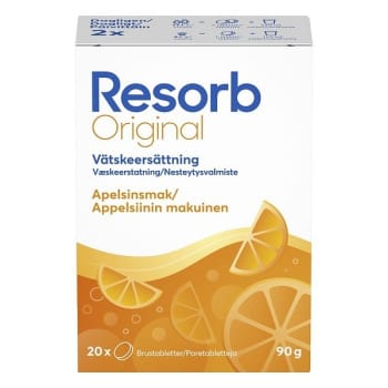 Resorb apelsin tabletter 2 x 10 st Vnr 218693