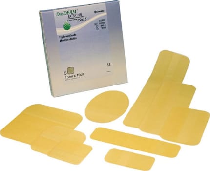 Duoderm extra thin 10x10cm steril 10x10cm