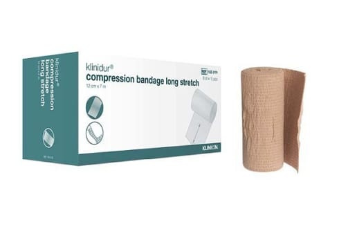 Kompressionsbinda Klinidur strong långelst 12cm x7m