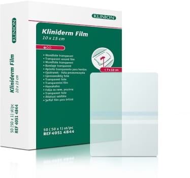 Kliniderm Film 10x15cm Semiperm, Polyuretan Steril