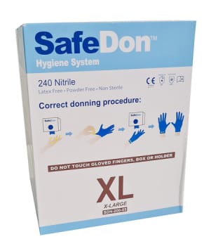SafeDon Hygiene System Nitril 240 mm xL 230 st