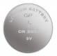 GP, knapcellebatteri, lithium 3V, CR2032