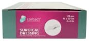 Sorbact Surgical, bandage, sårpude 5x15cm, steril, 10 cm x 20 cm