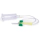 BD Vacutainer, sommerfugl, grøn, Safety-lok, m/holder, 305mm sl., 21G x 3/4in, 0,8 mm x 19 mm