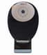 Novalife TRE 1 Soft Conveks 1-dels ileostomipose Maxi, Vindue, sort, Ø 15-54 mm