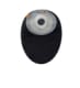 NovaLife TRE 1 Soft Conveks, 1-dels colostomipose, Midi, vindue, sort,  Ø 25 mm