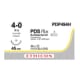Ethicon PDS Plus sutur, ufarvet, 45 cm, P3 nål, steril, 4-0