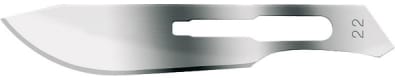 Kiato Plus, skalpelblad nr. 22, carbon stål, steril