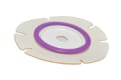 eakin dot, 2-dels colostomipose, Standard, vindue, beige, 80 mm ring