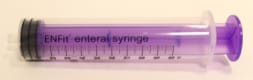 Medicina, sprøjte, enteral ENFit, engangs, st., 100 ml