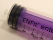 Medicina, sprøjte, enteral ENFit, engangs, st., 100 ml