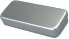 UPL, æske, aluminium, grå, til tørsterilisation, 17 cm x 7 cm x 3 cm