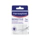 Hansaplast Sensitive, plaster med kompres, hvid, 6 cm x 1 m