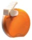 Vitrex Steriheel Baby, engangsfingerprikker, med blad, orange, steril, 0,85 mm
