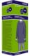 Klinion esiliina hihoilla 0,03 mm 98 x 120 cm sininen