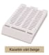 Laservalmis rutiinikasetti pinottu kannella beige