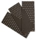Woodcast 2 mm black 2 x 14,5 cm x 34 cm