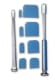 Aspen taltan suojus rei'itetty 19,1 x 25,4 mm