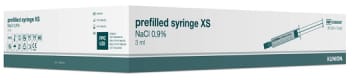 Klinion forfyldt sprøjte, NaCl,0,9%  XS steril, 3 ml