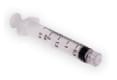 Spruta Terumo 3-komp luer-lock 2,5ml.Steril,centrerad gradering 0,1ml