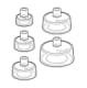 Andningsmask neonatal 72mm till neopuff samt andningsballong